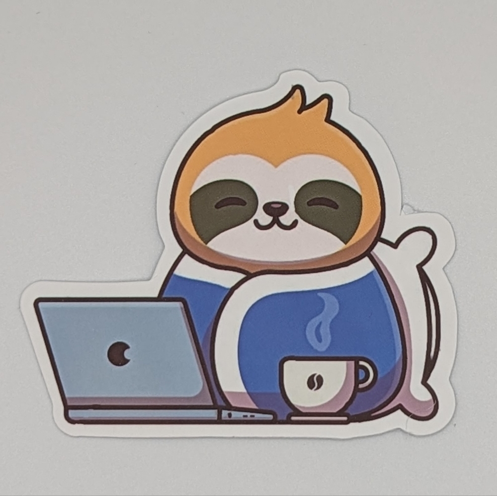 Sloth Sticker